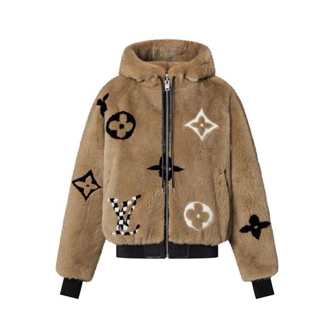 mink louis vuitton jacket|louis vuitton monogram jackets.